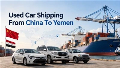 Çin'den Yemen'e İkinci El Araba Nakliyesi