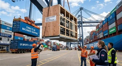 Çin'den İkinci El İnşaat Makineleri Gönderimi